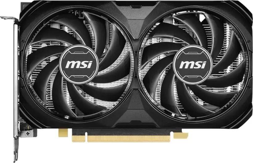 Видеокарта MSI NVIDIA  GeForce RTX 4060TI RTX 4060 Ti 8G VENTUS 2X BLACK E1 8ГБ Ventus 2X Black, GDDR6, Ret [rtx 4060 ti 8g ventus 2x bl e1]